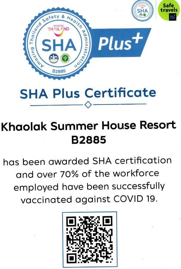 Khaolak Summer House Resort Khao Lak Exterior photo